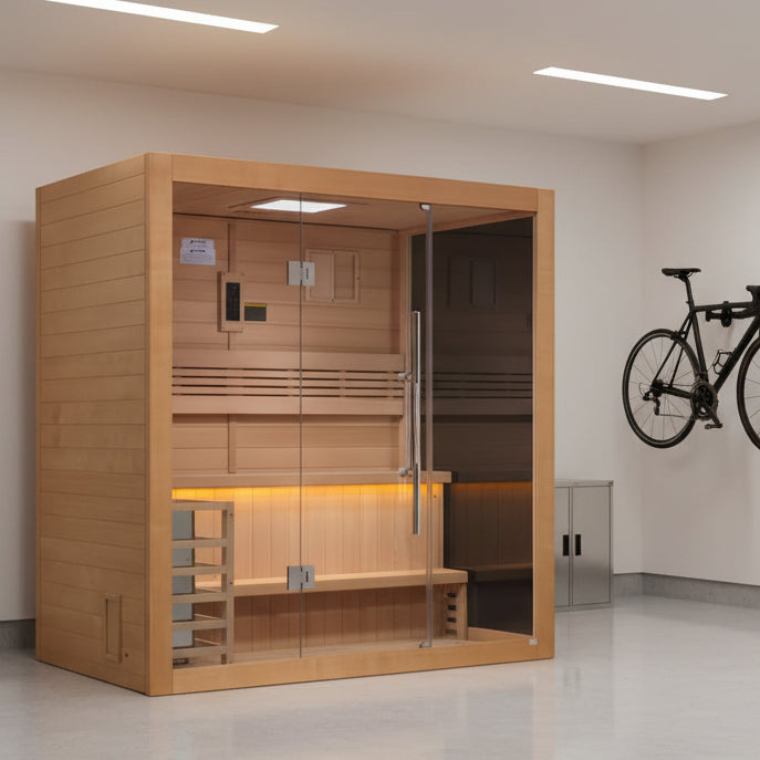 Golden Designs "Forssa" 3-4 Person Traditional Sauna  *SHIPS FREE*