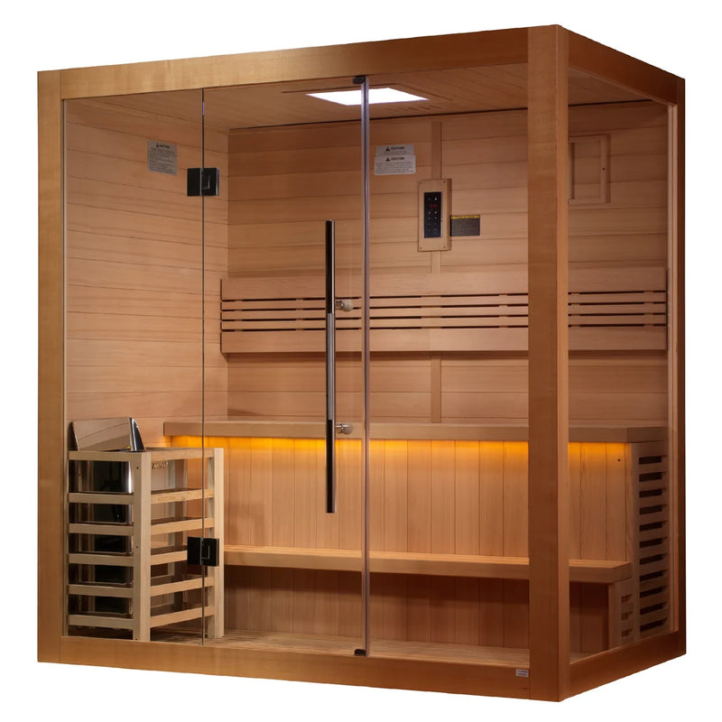 Golden Designs "Forssa" 3-4 Person Traditional Sauna  *SHIPS FREE*