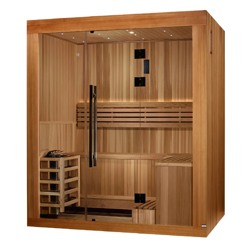 Golden Designs "Copenhagen" 3 Person Traditional Sauna  *SHIPS FREE*