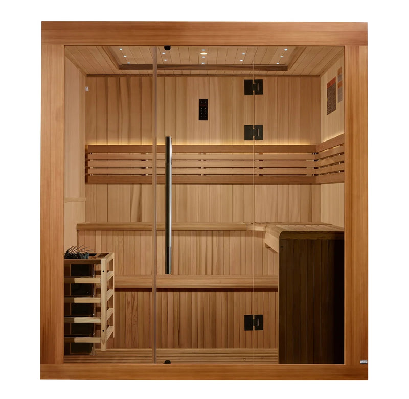 "Osla" 6 Person Traditional Sauna   *SHIPS FREE*
