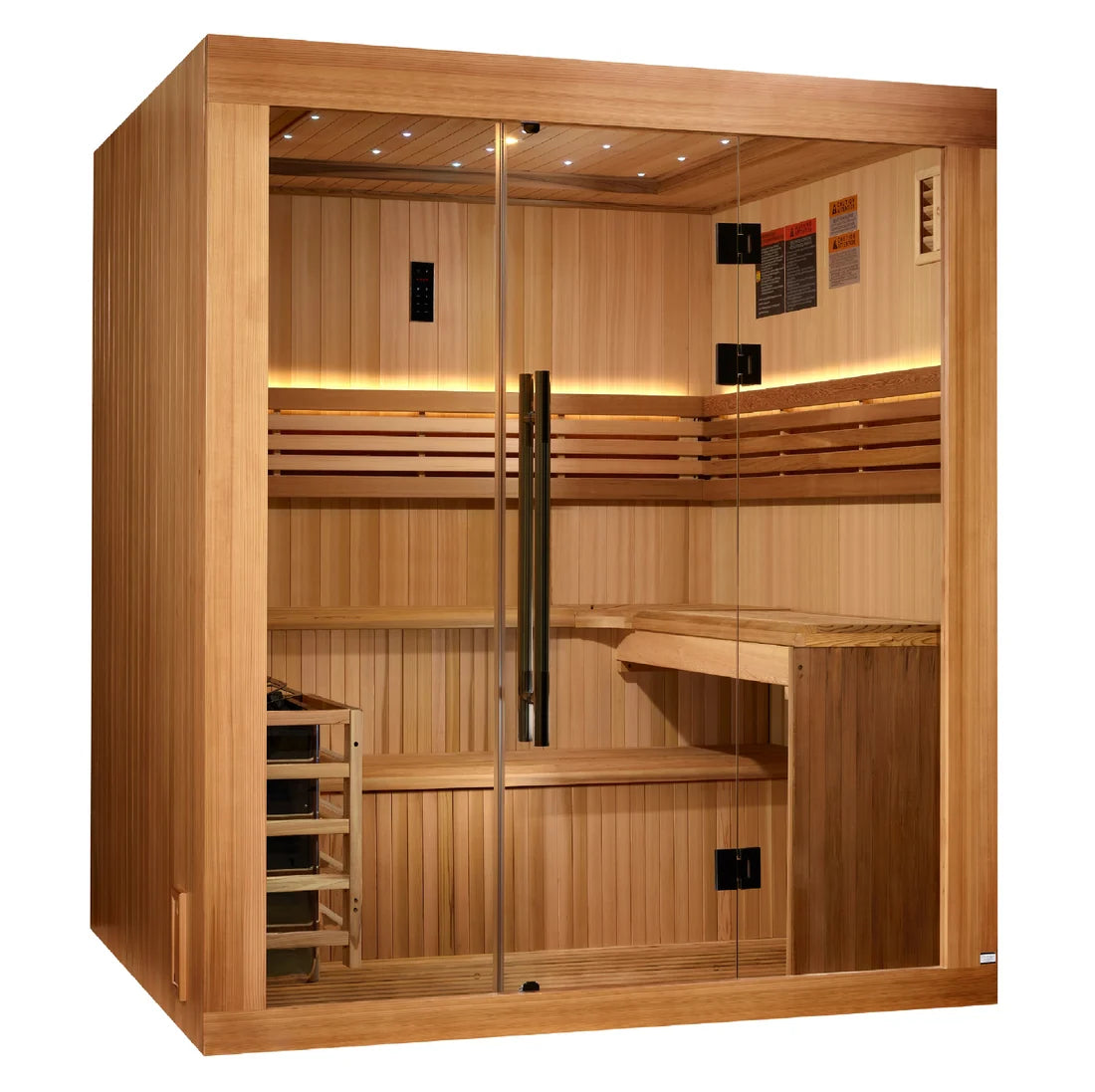 "Osla" 6 Person Traditional Sauna   *SHIPS FREE*