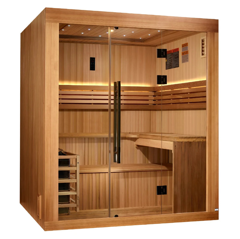 "Osla" 6 Person Traditional Sauna   *SHIPS FREE*