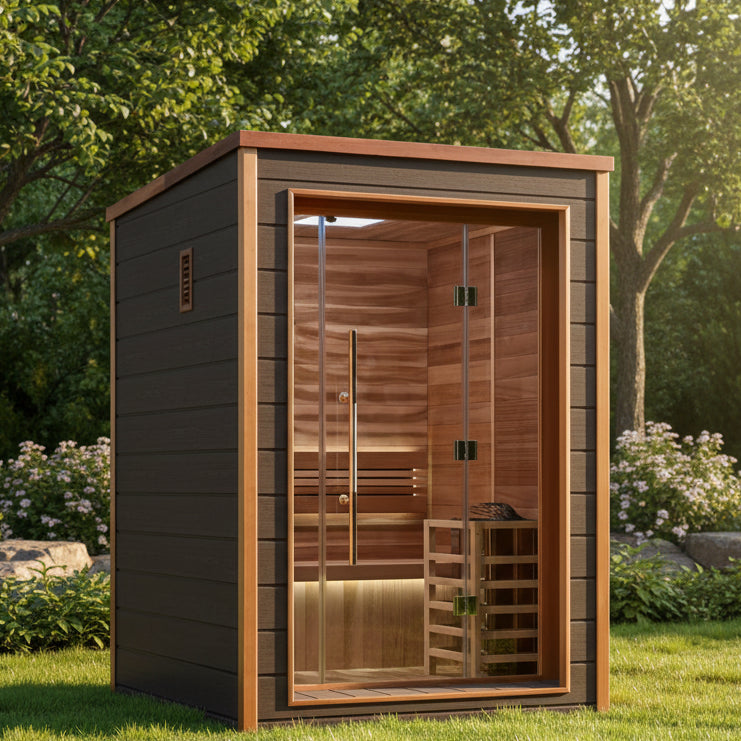 Golden Designs "Narvik" 2 Person Outdoor-Indoor Traditional Sauna *SHIPS FREE*