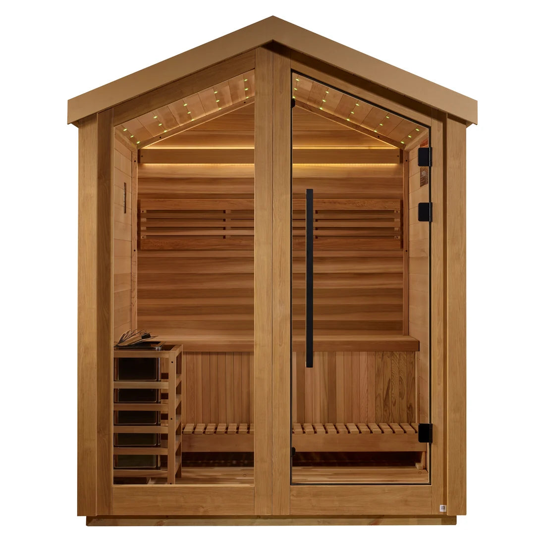 Golden Designs "Savonlinna" 3 Person Barn Outdoor Traditional Sauna  *SHIPS FREE*