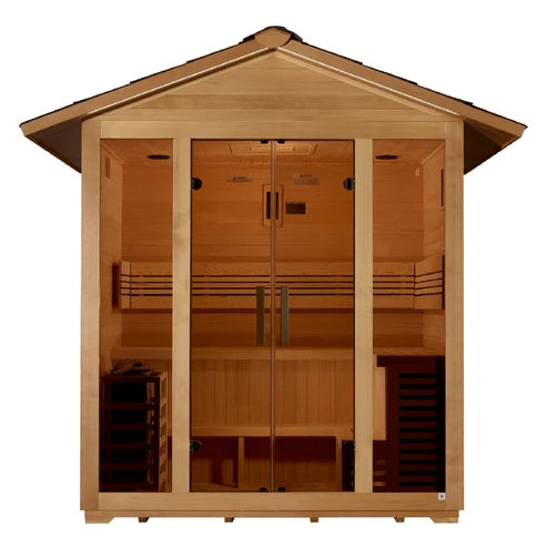 Golden Designs "Vorarlberg" 5 Person Traditional Outdoor Sauna  *SHIPS FREE*