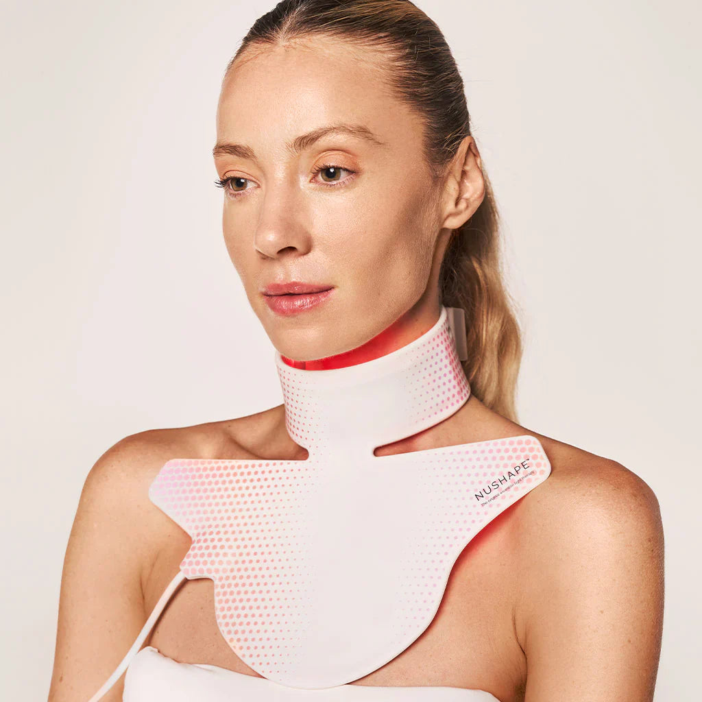 The Nushape Neck Piece, a Revolutionary LED Neck Mask — side view