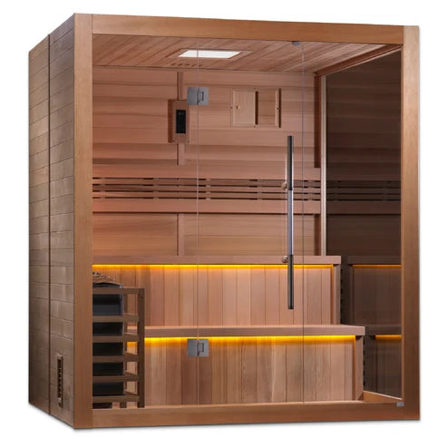 Golden Designs "Kuusamo" 6 Person Traditional Sauna  *SHIPS FREE*
