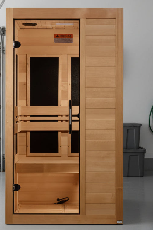 Maxxus "S-Line" 2 Person Low EMF FAR IR Sauna *SHIPS FREE*