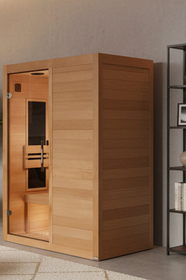 Maxxus "S-Line" 2 Person Ultra Low EMF FAR IR Sauna *SHIPS FREE*