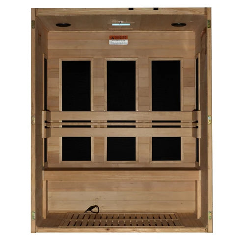 ***New 2026 Model*** Dynamic "Toscana" 3 Person Low EMF FAR IR Sauna *SHIPS FREE*