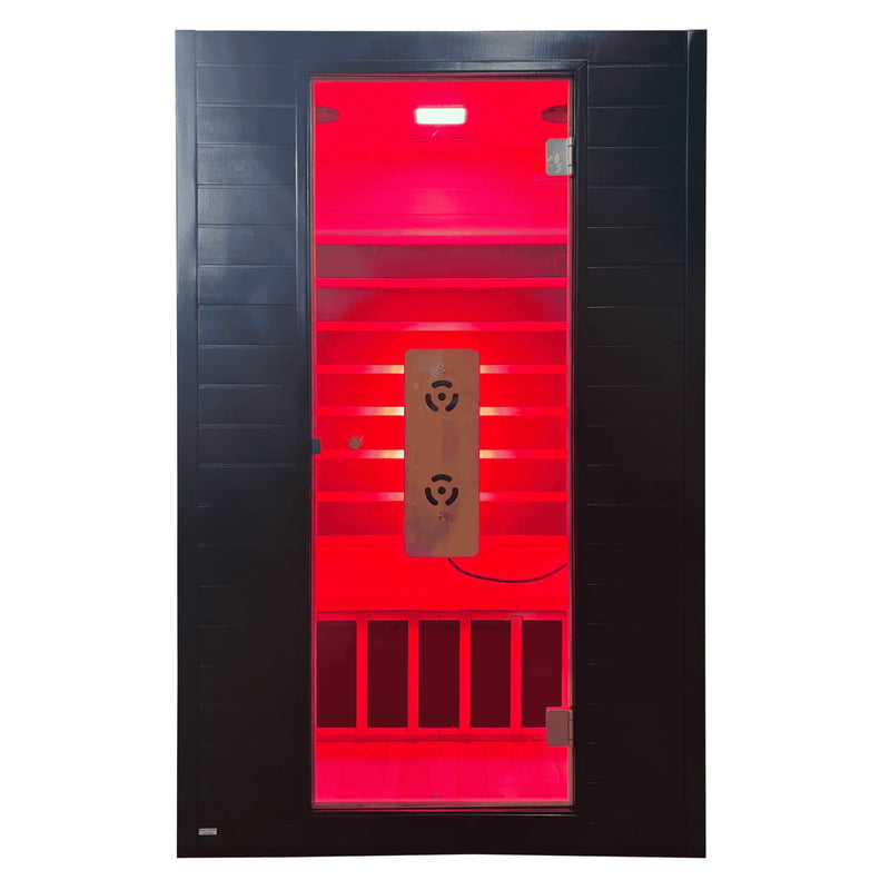 Blisspod  Malmo  All-In-One Infrared + Red Light Therapy 2 person Premium Sauna — front view