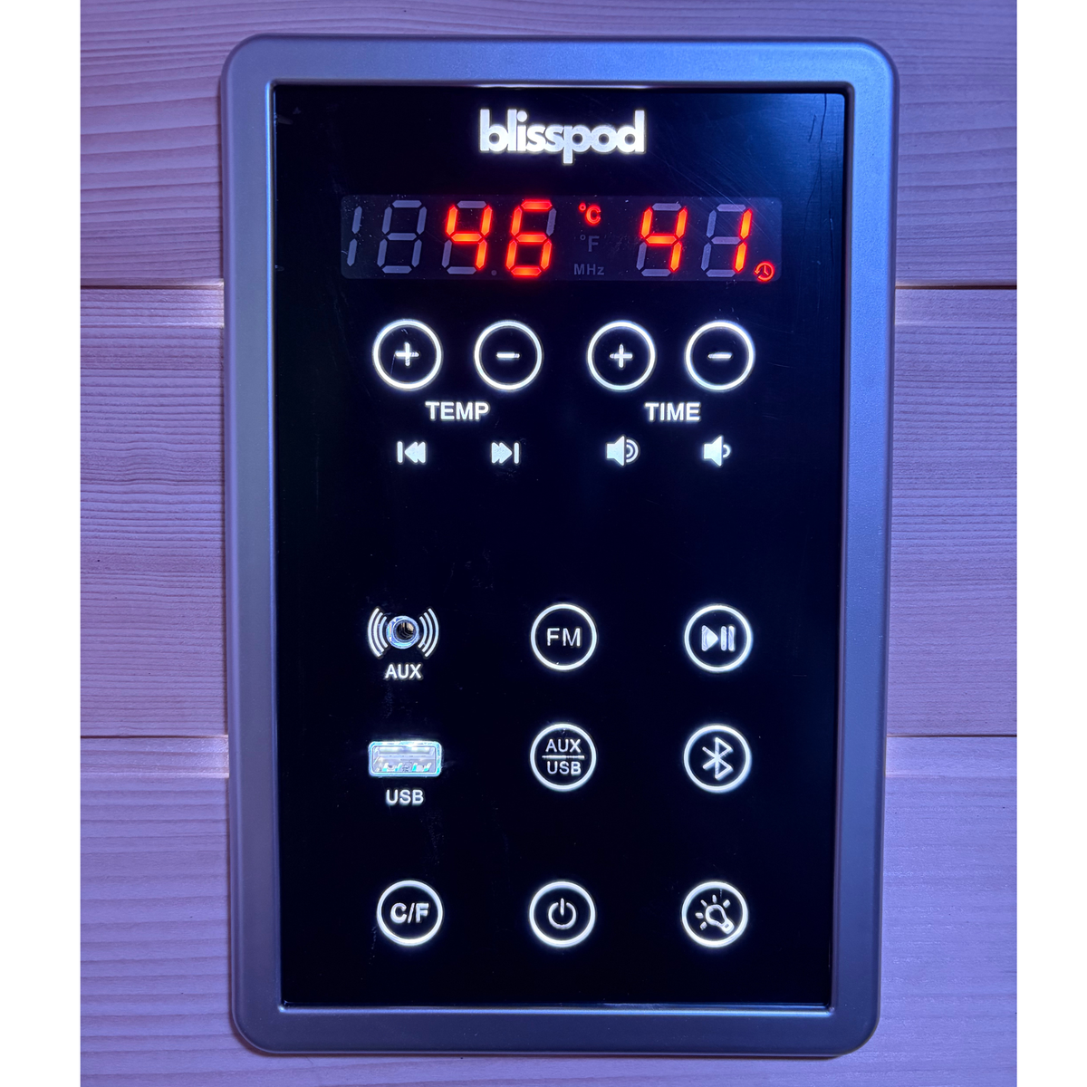 Blisspod  Malmo  All-In-One Infrared + Red Light Therapy 2 person Premium Sauna — product image