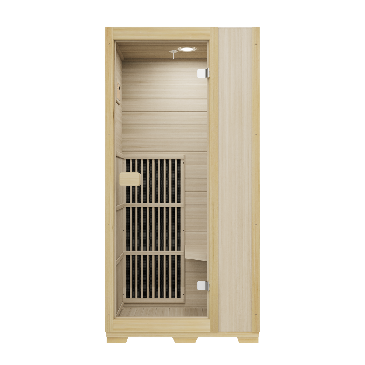 Blisspod Vienna Series far infrared 1 person Sauna | 72.8"H x 35.4"W x 25.6"D | — product image