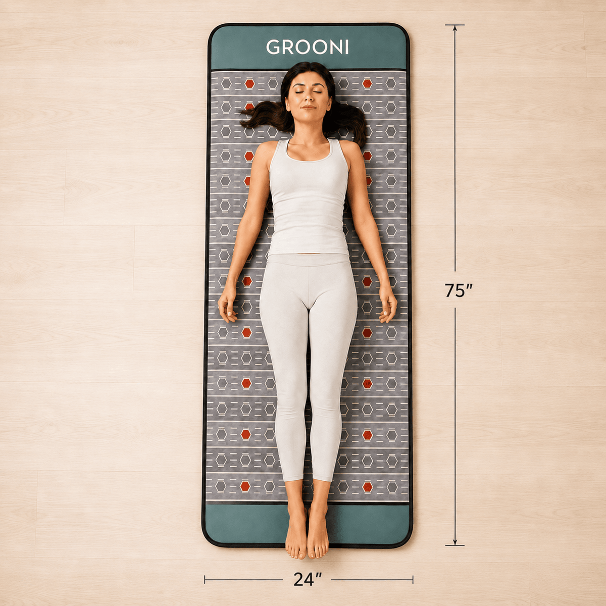 PEMF Mat 4-in-1, Red Light & Infrared Heat