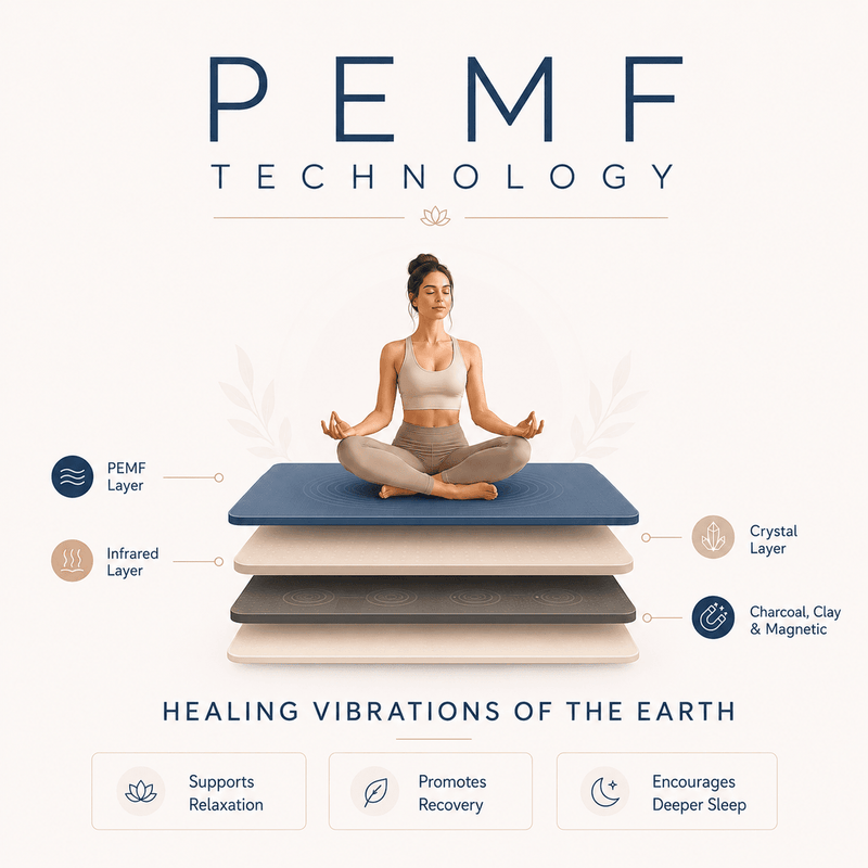 Grooni - PEMF Infrared Mat Pro, 6 & 12 Cores