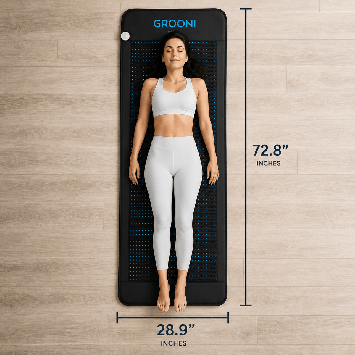 Grooni - PEMF Infrared Mat Pro, 6 & 12 Cores