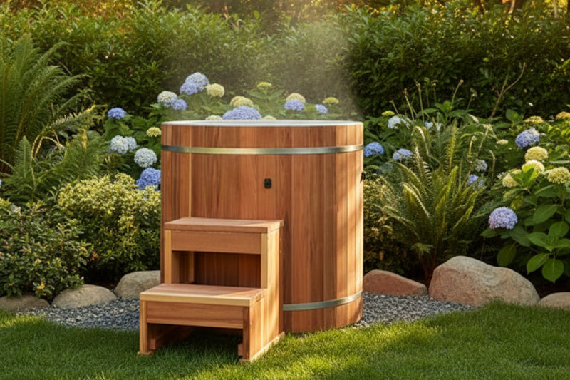 Dynamic Cold Therapy PVC Barrel Cold Plunge