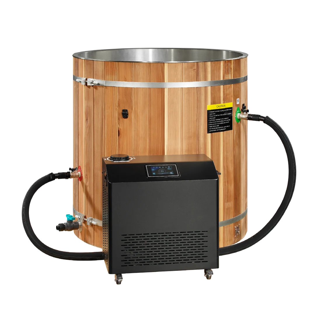 Dynamic Cold Therapy Barrel 304 Stainless Steel Cold Plunge