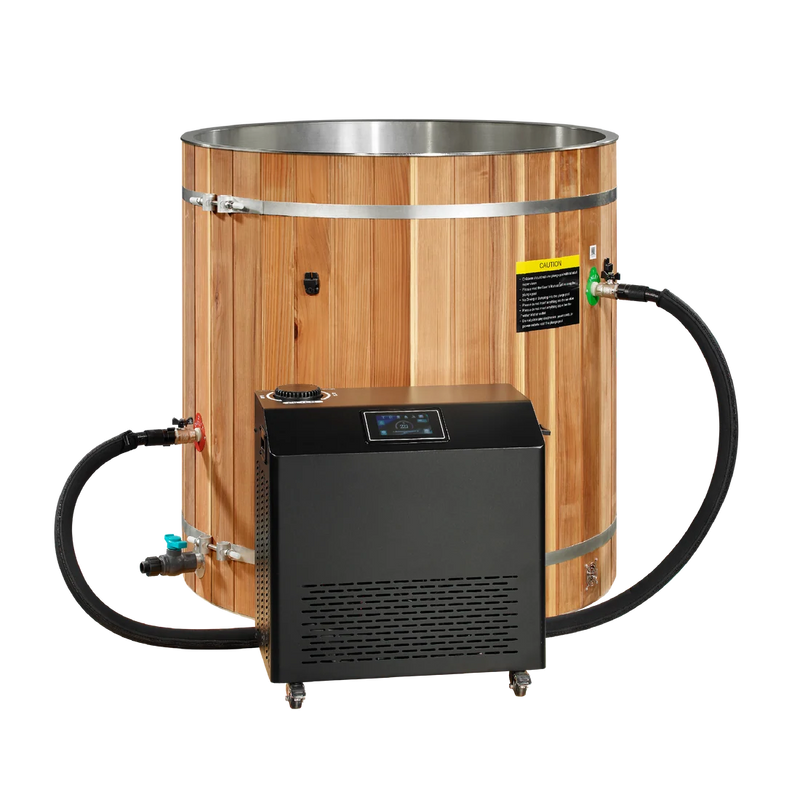 Dynamic Cold Therapy Barrel 304 Stainless Steel Cold Plunge