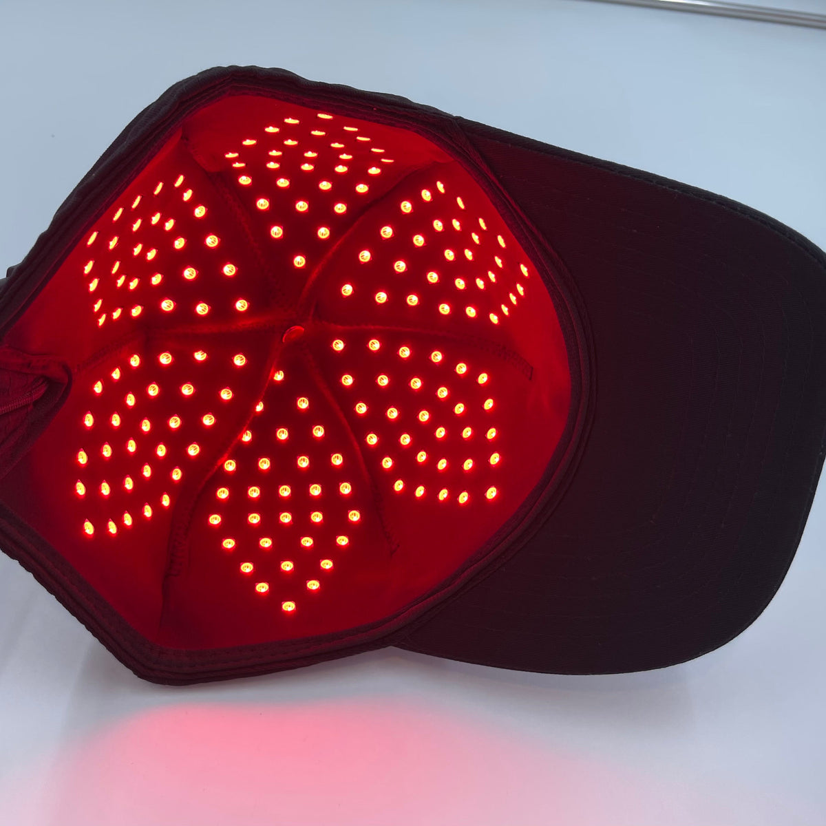 Red Light Therapy Hat – 900 LEDs for Hair Regrowth & Recovery | Includes 12V Car Adapter