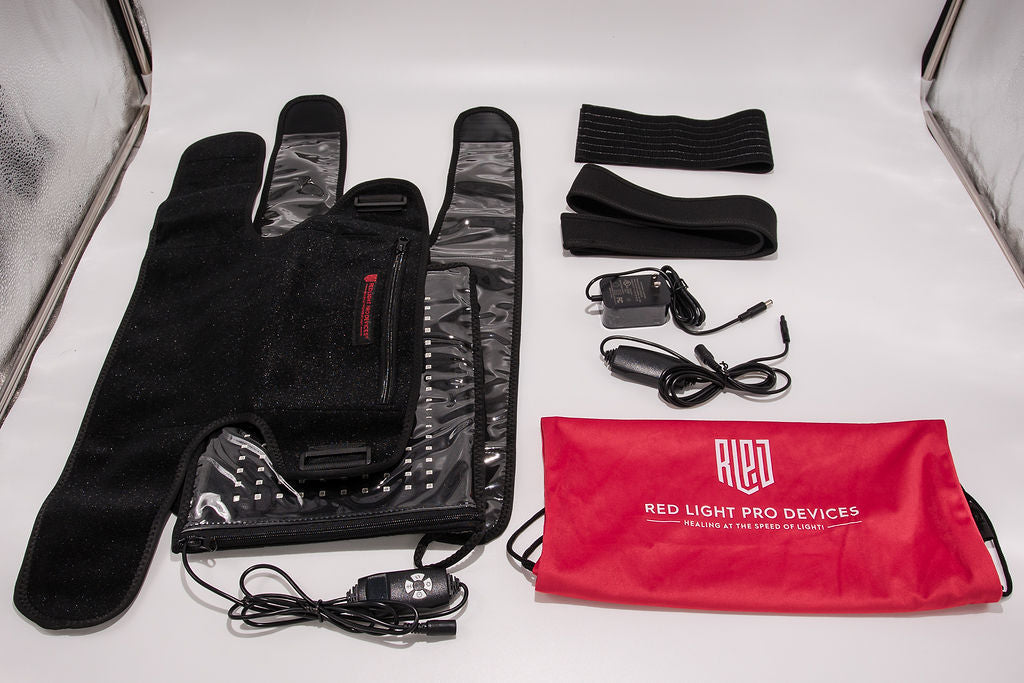 Red Light Pain Relief Kit – 4 Devices for Full-Body Relief — lifestyle view
