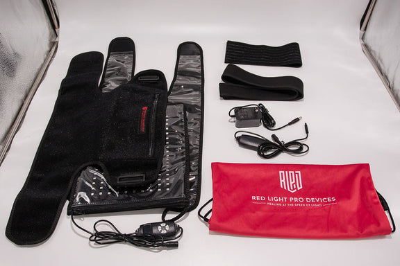 Red Light Pain Relief Kit – 4 Devices for Full-Body Relief — lifestyle view