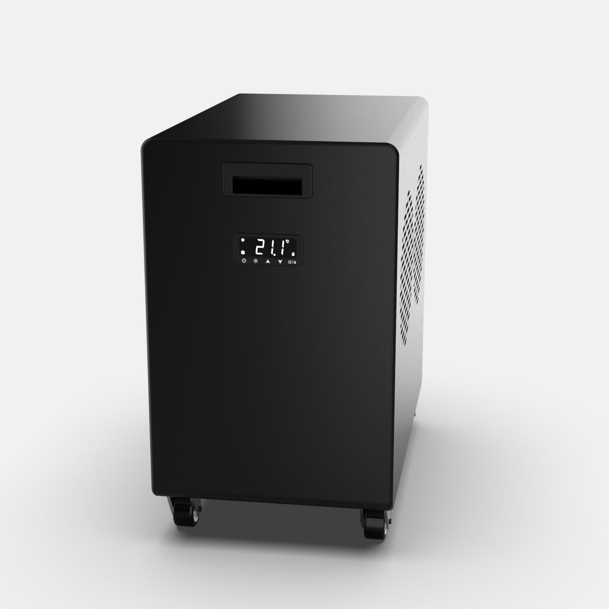 1.0HP all-in-one smart therapy chiller for ice bath recovery cold plunge pod 300L STD — product setup view