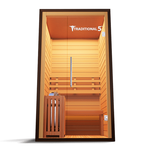 Personal Home Steam Sauna | Traditional 5™ — lifestyle view