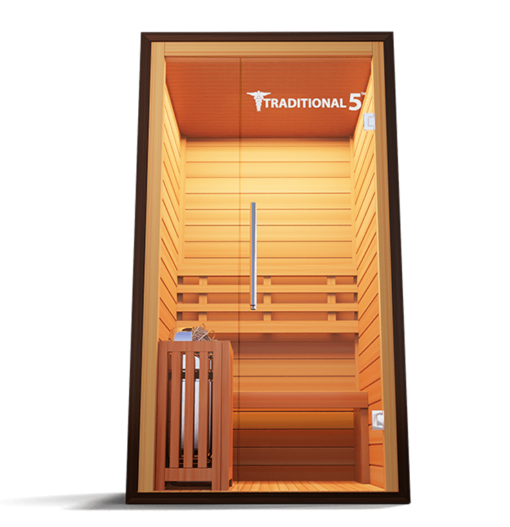 Personal Home Steam Sauna | Traditional 5™ — lifestyle view
