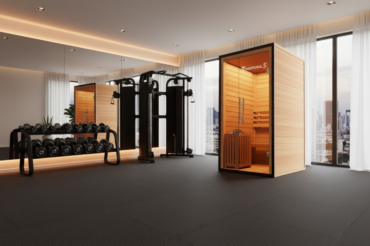 Personal Home Steam Sauna | Traditional 5™ | product photo | Legacy & Longevity Co.