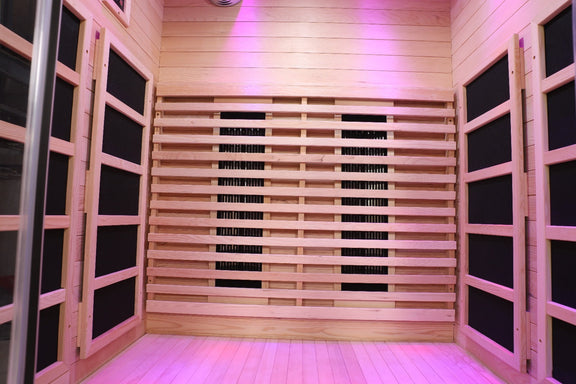 Blisspod Venetian Full Spectrum Indoor Low EMF Sauna | 10 Heaters | Chromotherapy & Reflexology | 2 Person — product image