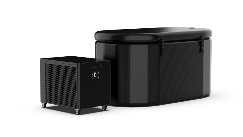 1.0/1.5HP all-in-one smart therapy chiller for ice bath recovery cold plunge pod 500L PRO — product image