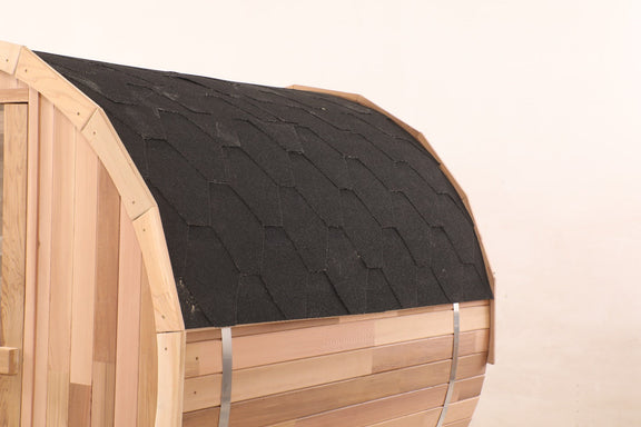 Blisspod Prague Canadian Red Cedar Outdoor Steam Barell Sauna — product image