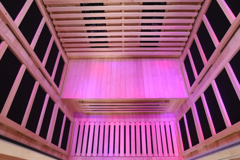 Blisspod Venetian Full Spectrum Indoor Low EMF Sauna | 10 Heaters | Chromotherapy & Reflexology | 2 Person — product image