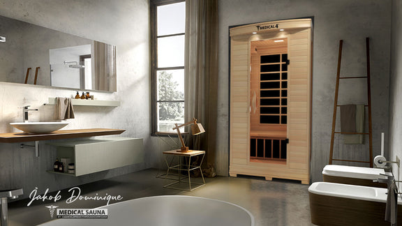 2 Person Home Full Spectrum Infrared Sauna | Medical 4™ — product image