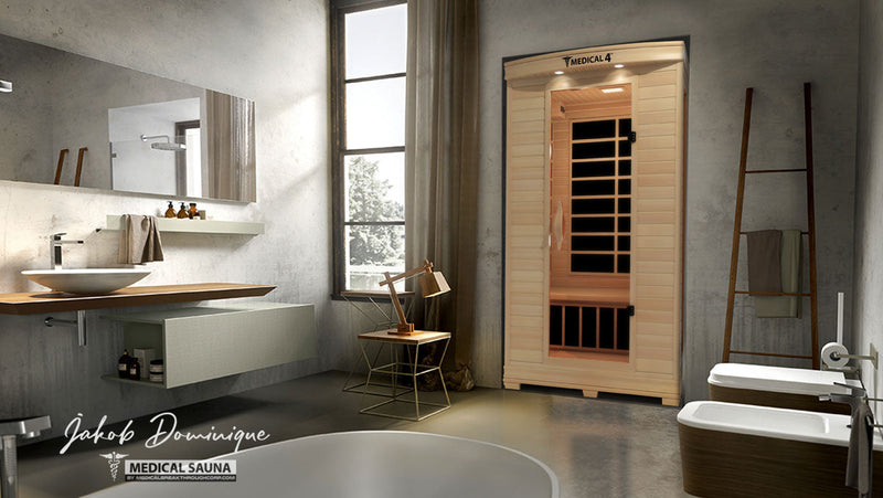 2 Person Home Full Spectrum Infrared Sauna | Medical 4™ — product image