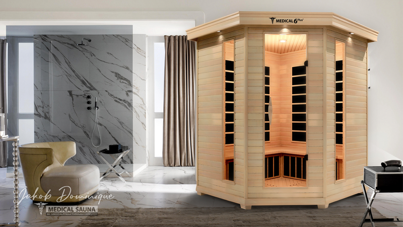 6 Person Indoor Infrared Full Spectrum Sauna | Medical 6 Plus™ — product image