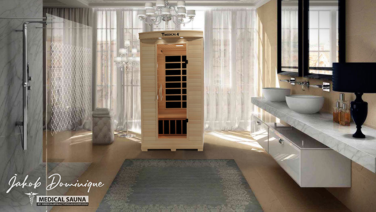 2 Person Home Full Spectrum Infrared Sauna | Medical 4™ — product image