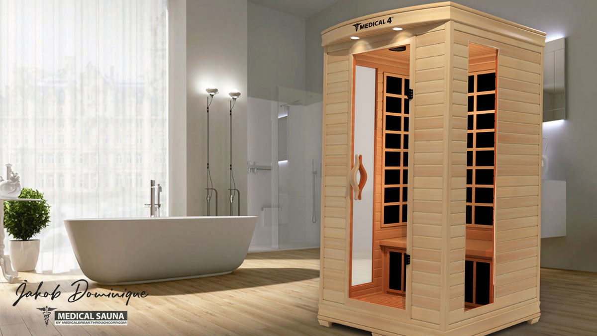 2 Person Home Full Spectrum Infrared Sauna | Medical 4™ — product image