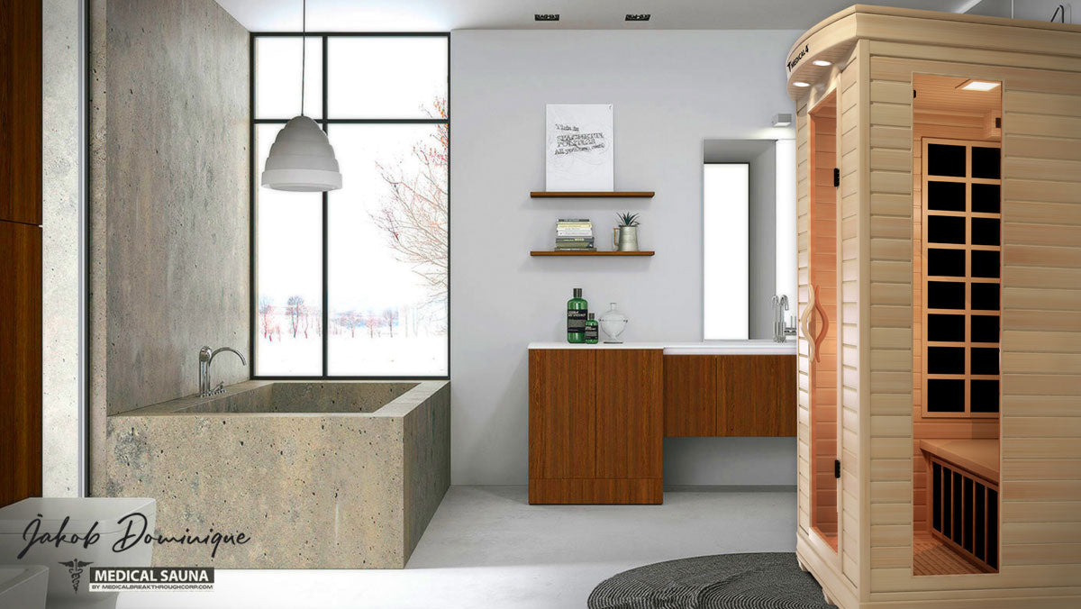 2 Person Home Full Spectrum Infrared Sauna | Medical 4™ — product image