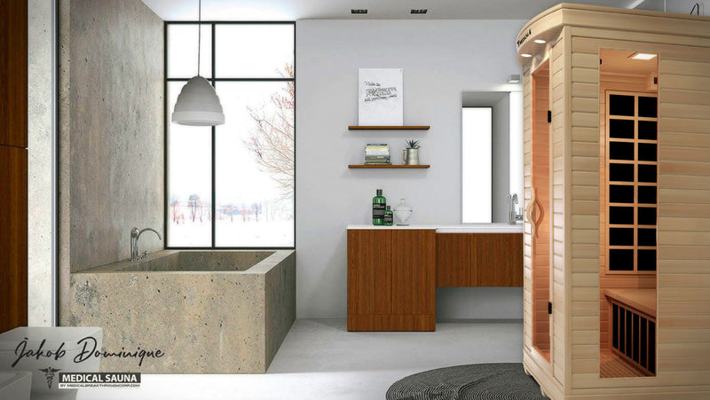 2 Person Home Full Spectrum Infrared Sauna | Medical 4™ — product image