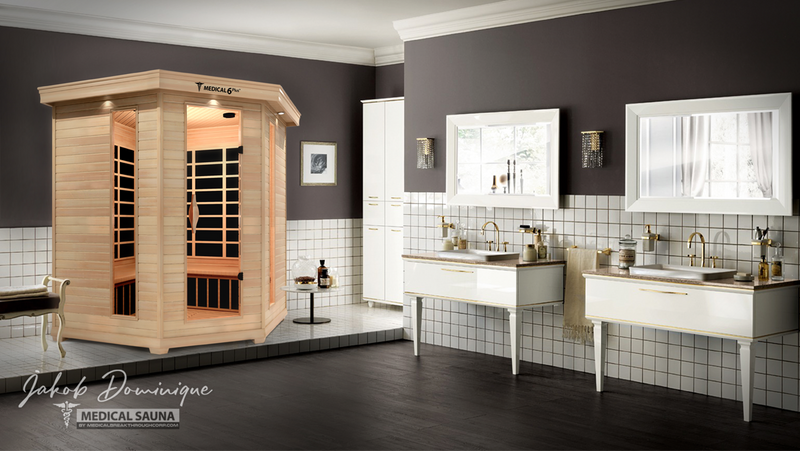 6 Person Indoor Infrared Full Spectrum Sauna | Medical 6 Plus™ — product image
