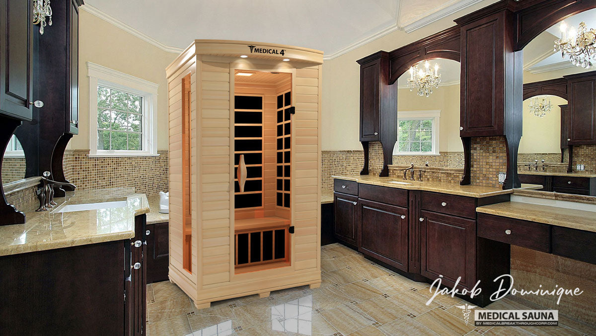 2 Person Home Full Spectrum Infrared Sauna | Medical 4™ — product image