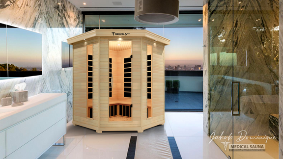 6 Person Indoor Infrared Full Spectrum Sauna | Medical 6 Plus™ — product image