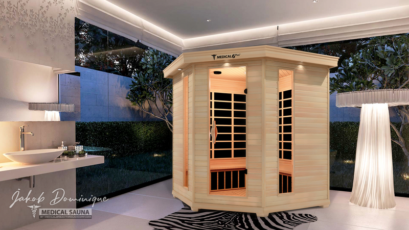 6 Person Indoor Infrared Full Spectrum Sauna | Medical 6 Plus™ — product image