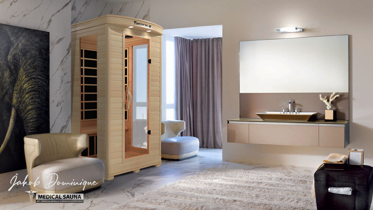 2 Person Home Full Spectrum Infrared Sauna | Medical 4™ — product image