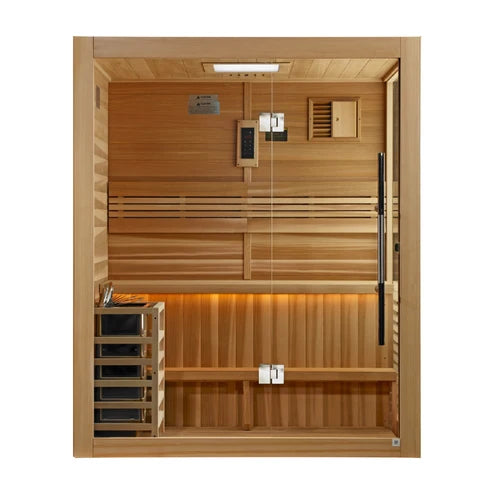 Golden Designs "Hanko" 2-3 Person Traditional Sauna  *SHIPS FREE*