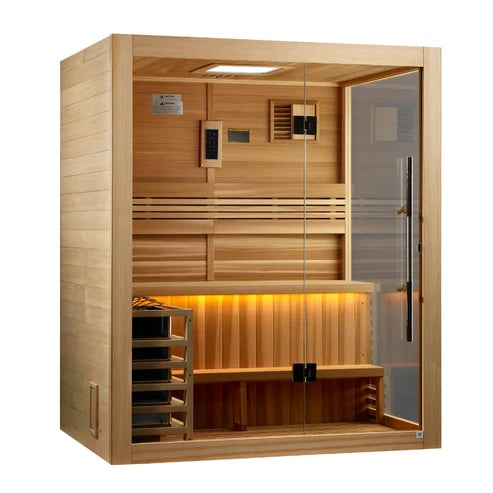 Golden Designs "Hanko" 2-3 Person Traditional Sauna  *SHIPS FREE*