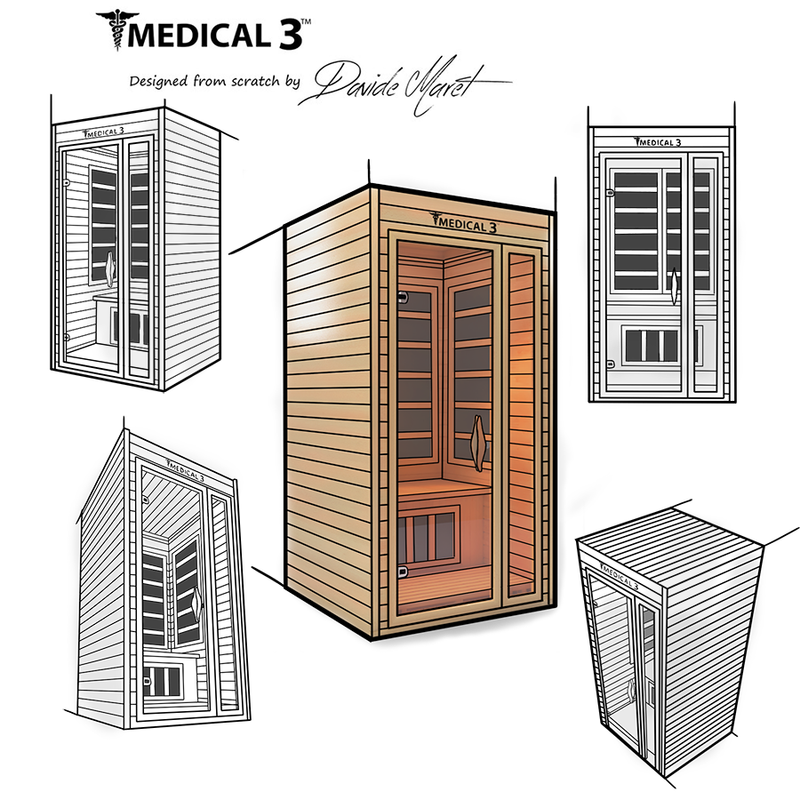Personal Home Infrared Full Spectrum Sauna | Medical 3™ — product image