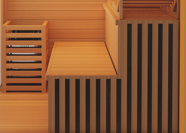 3 Person Home Steam Sauna | Traditional 7™ — product image